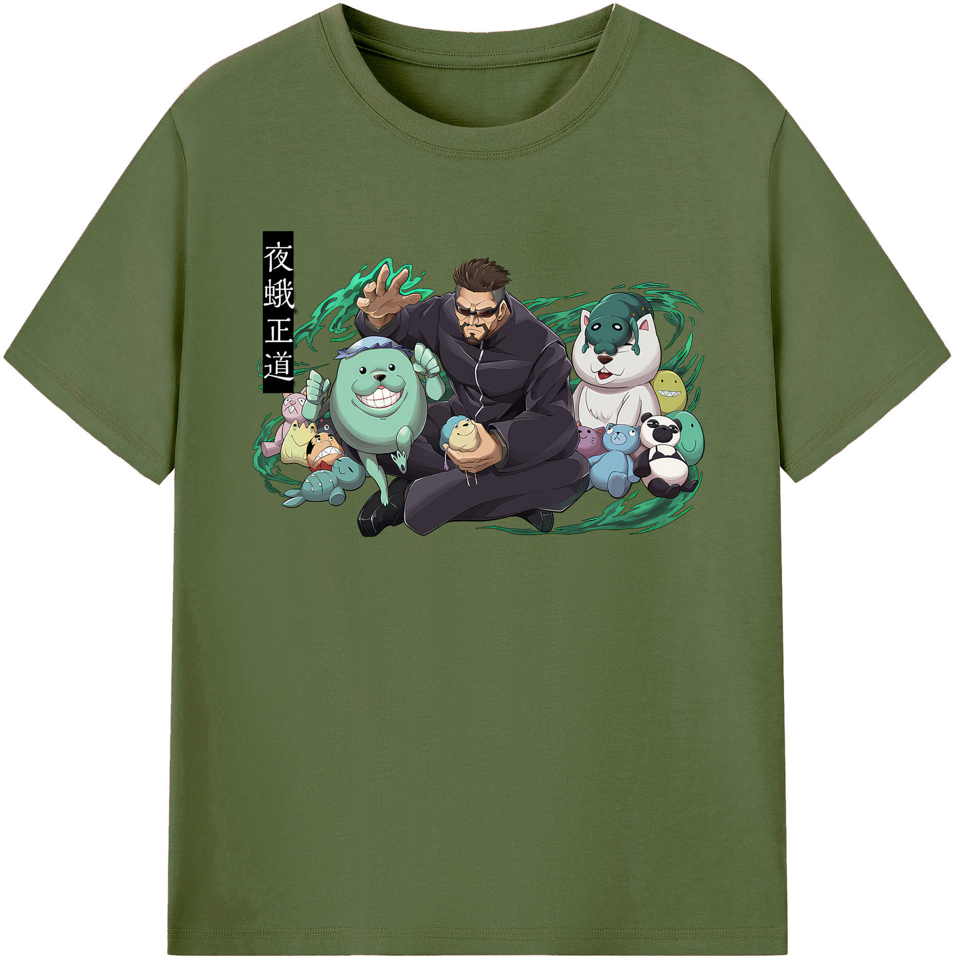 （画像用） 呪術廻戦 Jujutsu Kaisen 綿100％半袖Tシャツ（フロントプリント）